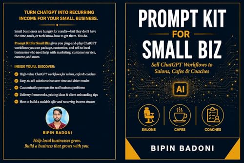 From Code to Consciousness — Is AI Evolving Into Life? 6 PROMPT KIT FOR SMALL BIZ Sell ChatGPT Workflows to Salons, Cafes & Coaches: A Practical System for Turning AI Prompts into Profitable Workflows