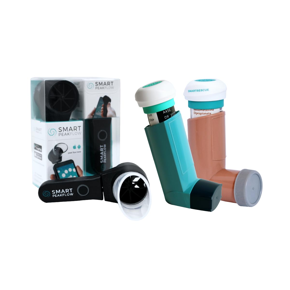 Home Asthma Monitoring Kit - for 2 inhalers