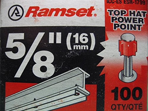 ITW Ramset Red Head SP58TH 5/8 top hat power point