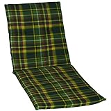 ✅ GUTER KOMFORT: Die Liegestuhl Auflage ist mit einer 6 cm dicken Schaum-/Vlies-Füllung ausgestattet, die für ein komfortables Sitzerlebnis sorgt. Dank der Bindebänder am Sitzbereich in Anthrazit und des Rüschengummi-Haltebands am Rückenteil kann die Gartenliege Auflage direkt am Liegestuhl befestigt werden.