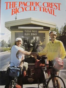 Paperback Pacific Crest Bicycle Trail Book