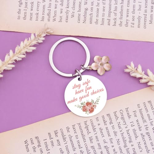 Sweet 16 Gifts For Girls 18th Birthday Keychain 18th Birthday Gifts For Girls Gift For 16 17 Year Old Girl Drive Safe Keychain2