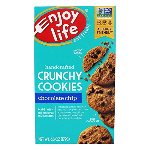Enjoy Life - Cookie - Crunchy - Chocolate Chip - Gluten Free - 6.3 Oz - Case Of 6 #TOP3