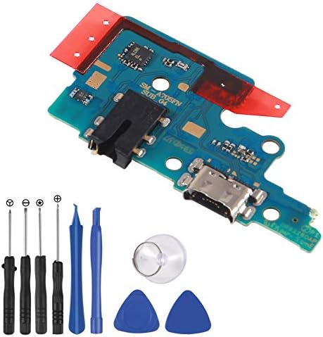ALMOCN Dock Connector charging Port Flex Compatible with Samsung Galaxy A70 A705 2019 6.7 inch USB Type C Flex Cable (for A70)