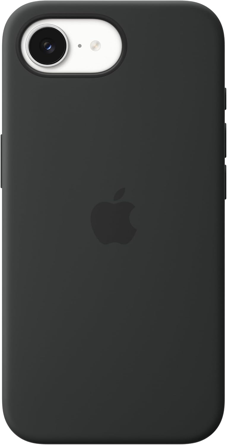 Apple iPhone 17e Silicone Case with MagSafe – Black ​​​​​​​