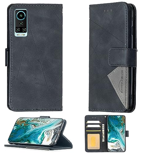 jioeuinly Case for HISENSE Infinity H60 5G Case Compatible with HISENSE H60 5G Phone Case Cover Flip Stand Cover PU Leather Wallet Case Black