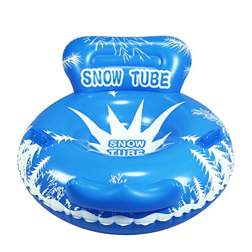 Abaodam-1-Stueck-Outdoor-Sport-Schnee-Schlitten-aus-verdicktem-PVC-aufblasbar-Blau