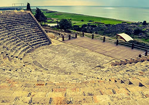 HANSEPUZZLE 26814 - Antike Theater Puzzle 260 Teile | Gebäude Puzzle mit hochwertiger Puzzle Aufbewahrung: Kartonbox und wiederverschließbarem Beutel | Puzzle-Maße: 41 x 28,7 cm