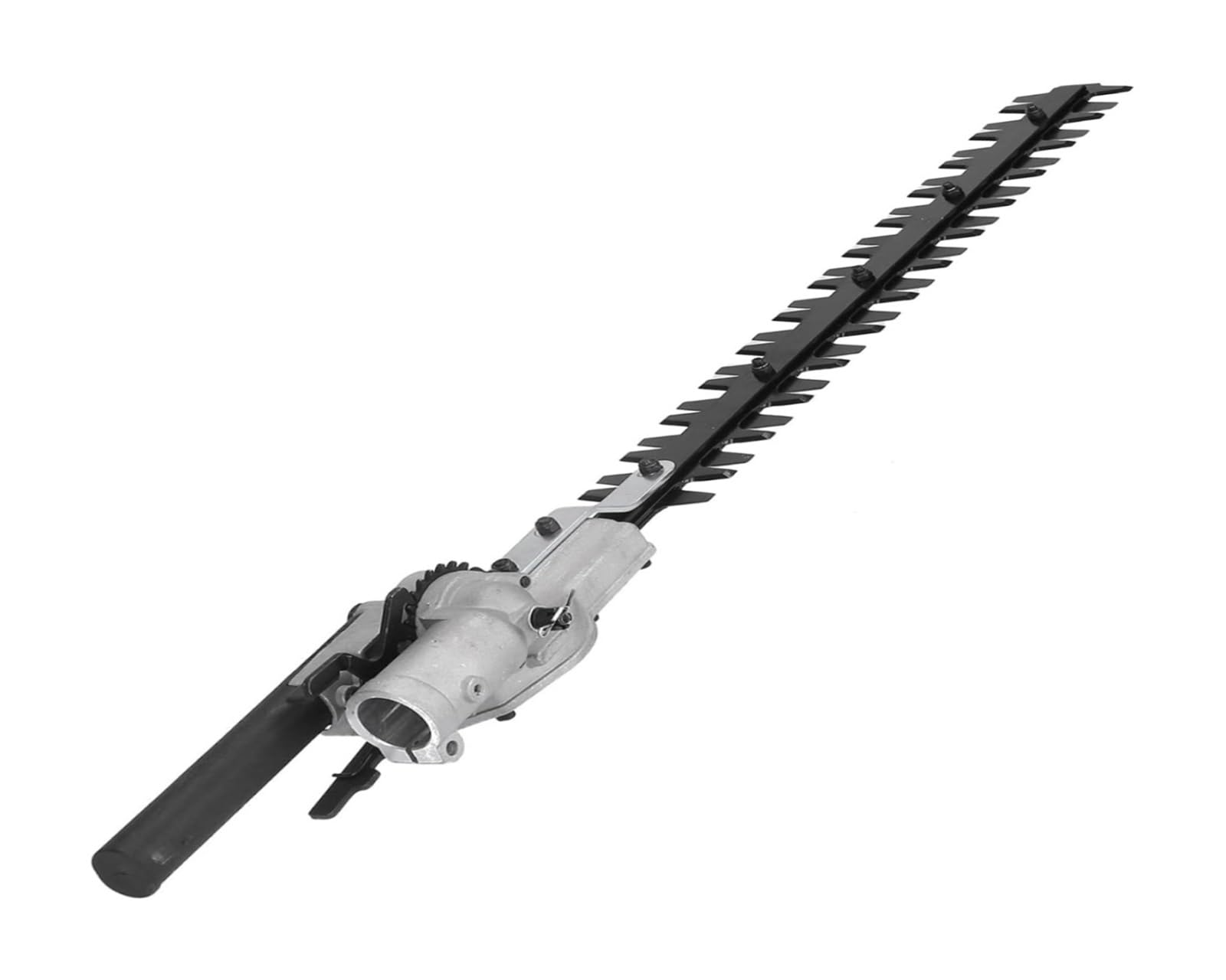 Accesorio de cabezal cortasetos de doble paleta de 26 mm for desbrozadoras, construcción de acero al manganeso 65 y aleación de aluminio, diseño ergonómico for recorte de jardín