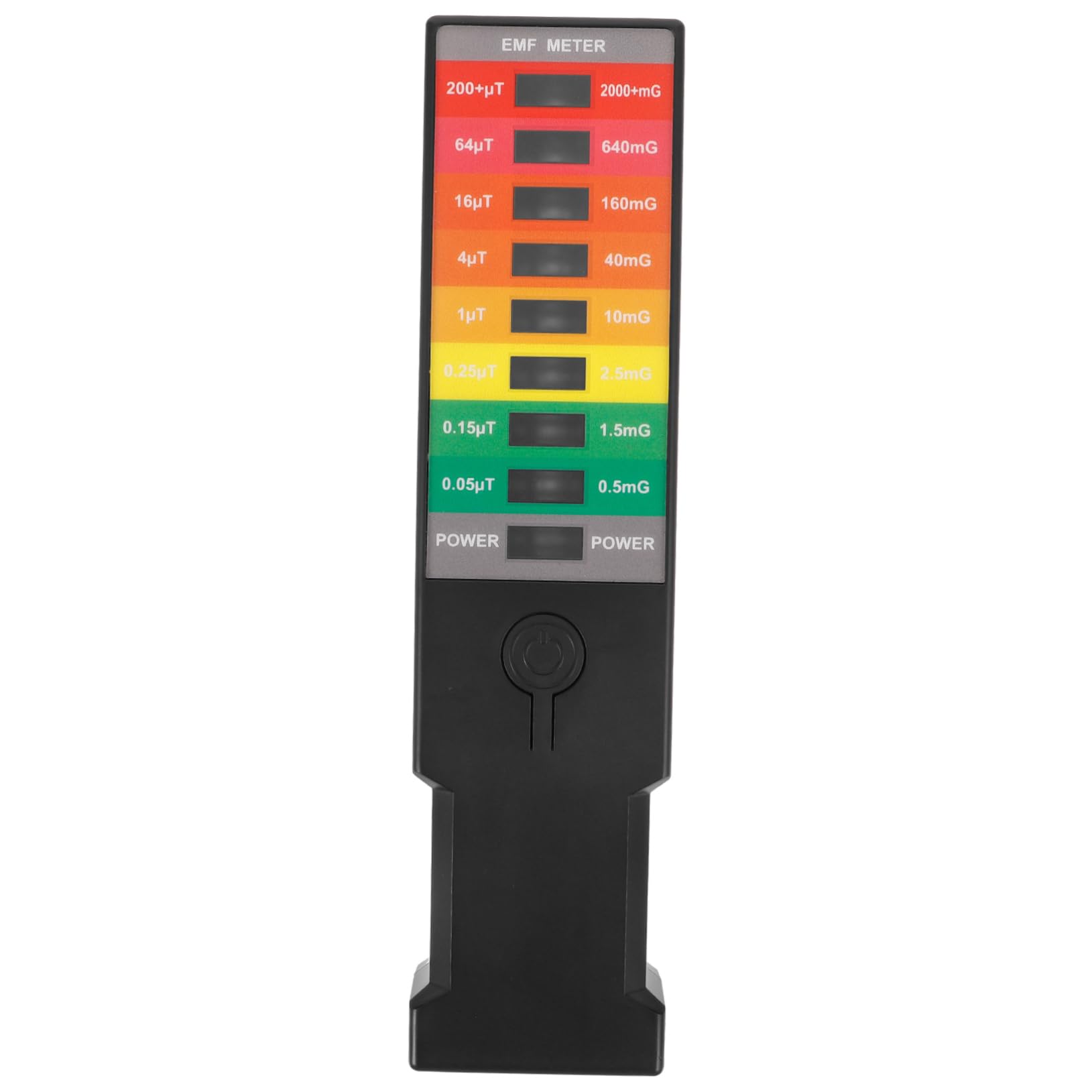 MUCKLILY Handheld Detector High/Low/mid Frequency Emf Reader User-Friendly for Home Office Compact Design