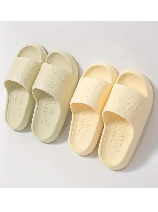 Oreiller Pantoufles Pour Femmes Et Hommes Non Dérapant