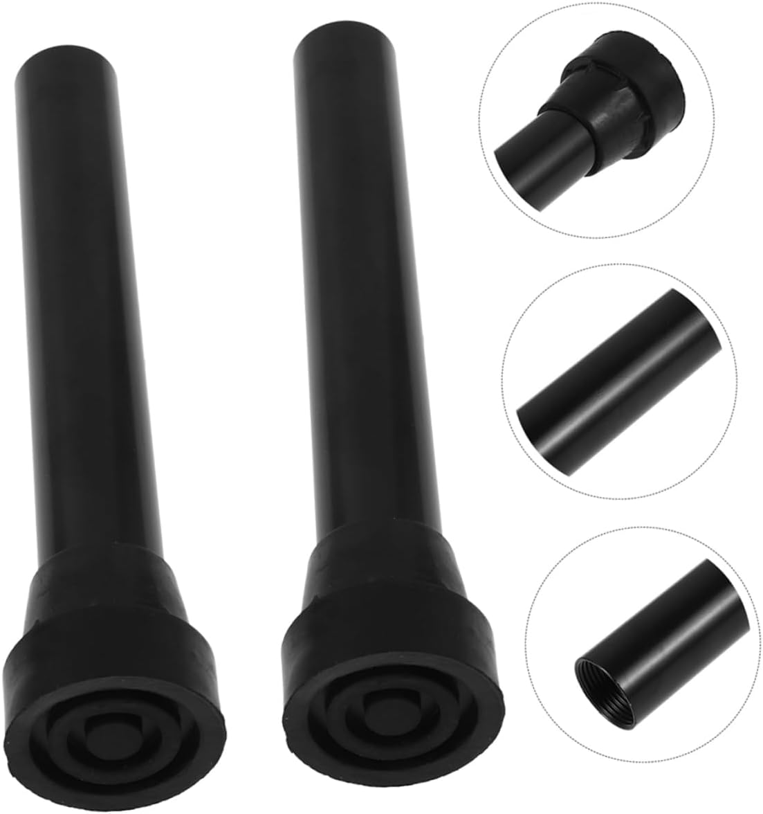 5pcs Trampoline Leg Parts Replacement Trampoline Surround Pad Rubber Stainless Steel Legs