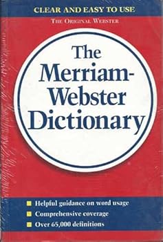 Paperback Merriam-Webster's Dictionary Book