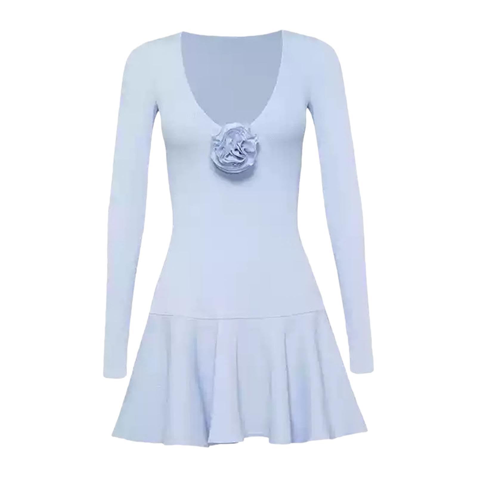 Robe de Tennis Femme Robe de Golf Robe Athlétique Robe D'Entraînement Tissu Coton Soutien- Rembourré Idéale pour Femmes Fitness Sortie Décontract