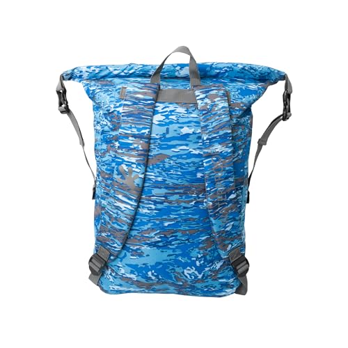 Image of geckobrands Lightweight 30L Waterproof Backpack - Lightweight Watertight Outdoor Bag Hiking Traveling Light Water Activities