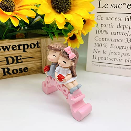 Image of AUGEN Polyresin Love Idol Statue Showpiece for Home Decor Decoration and Gifting (7532-C6, 9cm)