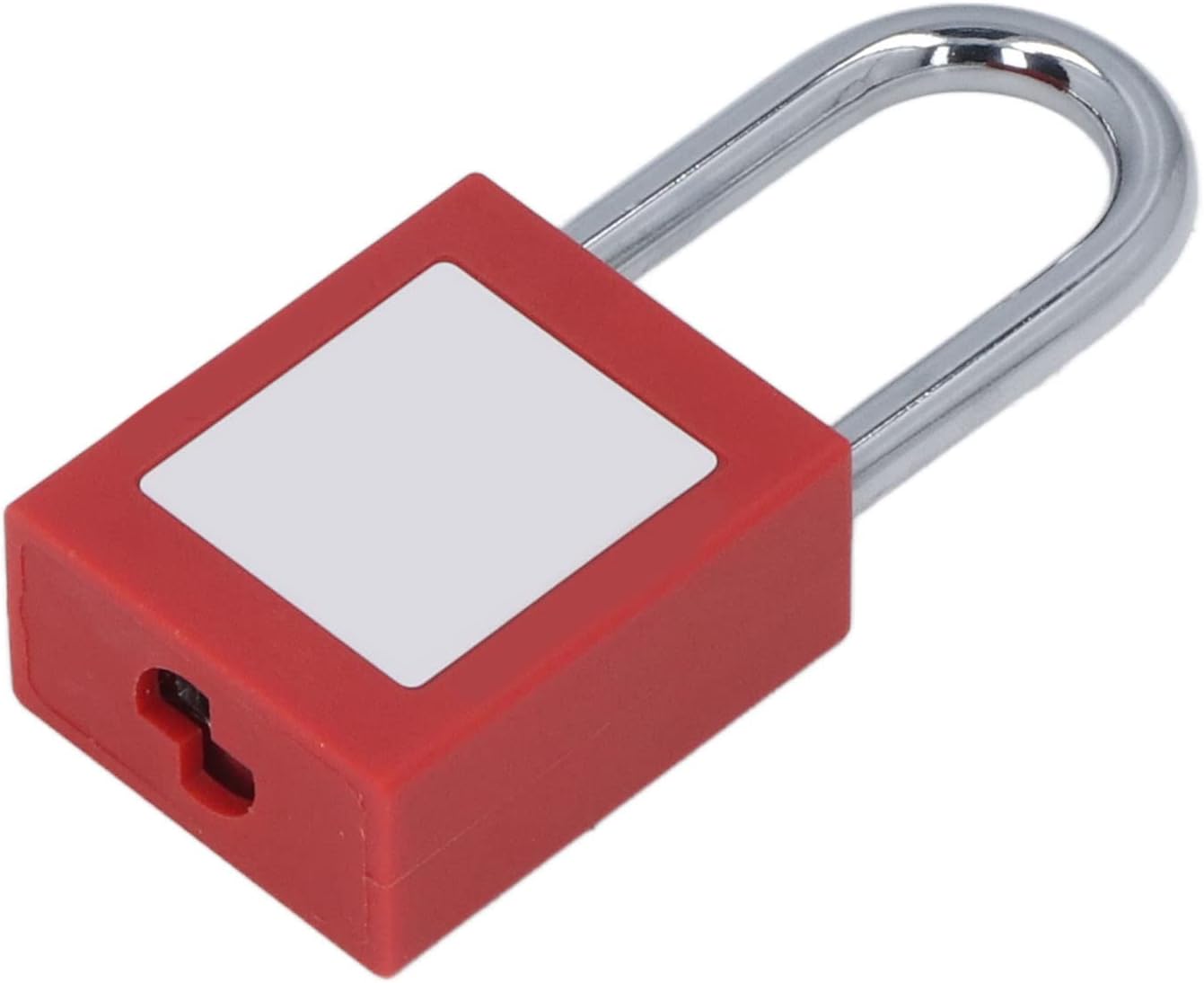 Lockout Tagout Locks with Writable Label, Nylon and Padlocks 38mm - Durable Beam, Universal Keys, Safe for Industrial Use
