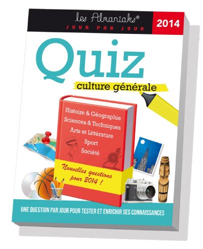 ALMANIAK QUIZ CULTURE GENERALE 2014