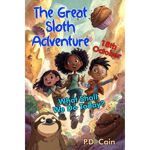 The Great Sloth Adventure Audiolibro Por P.D. Cain arte de portada
