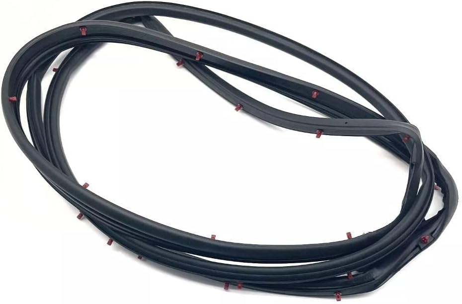 4PCS Door Weatherstrip Moulding Seal Replacement for Honda Accord Sedan 2003-2007 72325-SDA-A02 72365-SDA-A01