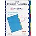 Produktbild Grafoplás 41260500-juego Register Farben für Ordner und Ordner, 8 Tabs Größe A4