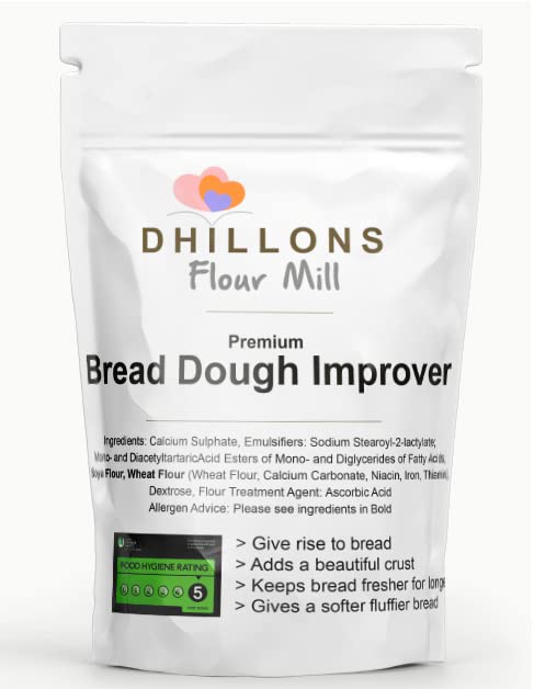 Buy Premium Bread/Dough Improver 200g(120 loaves of bread) | All grain ...