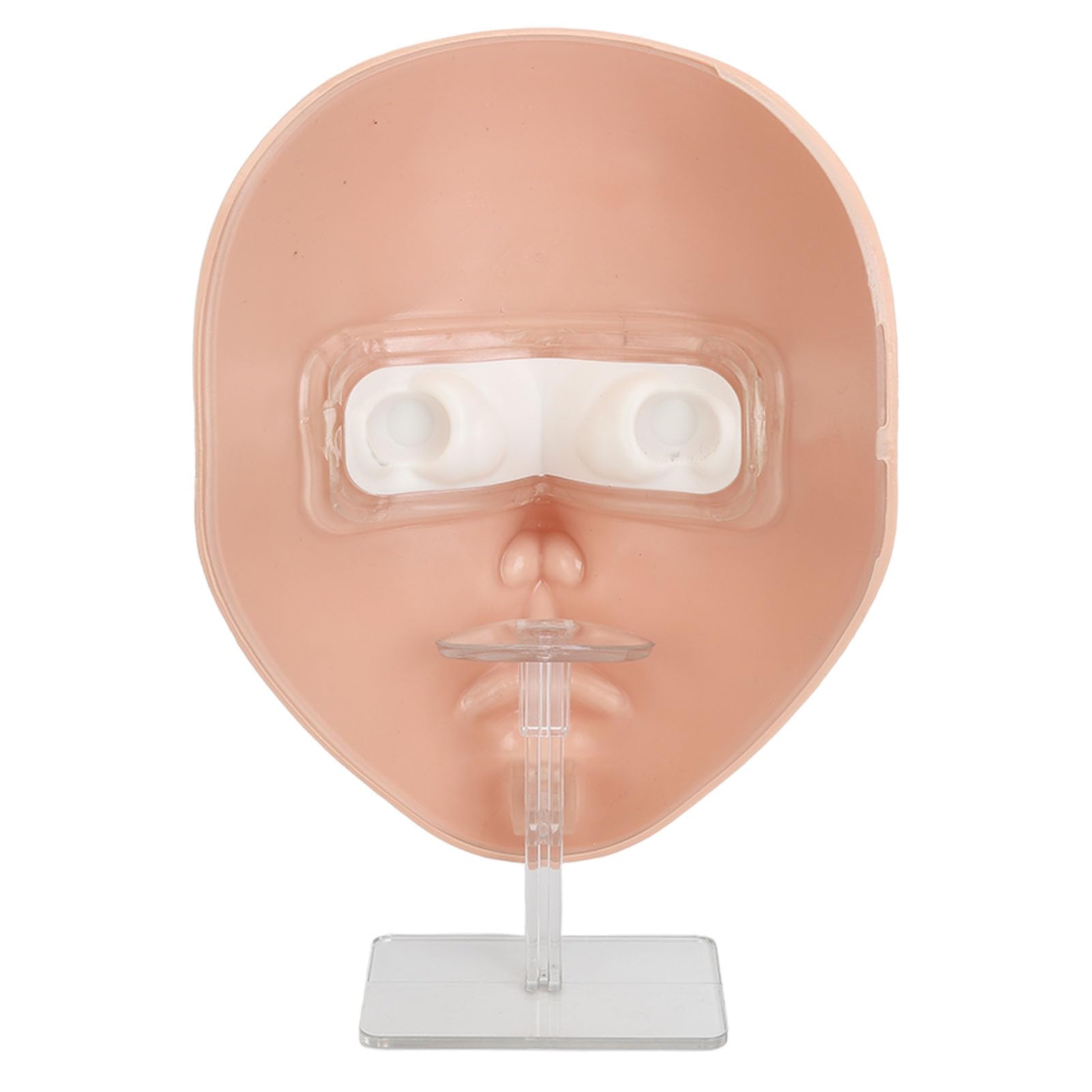 Generic 5D Makeup Practice Face Board Kit, 120 Farben Pinsel Mannequin (Rosa Haut)