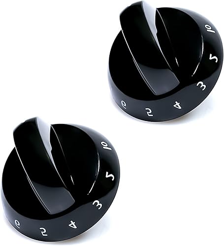 Miniatura 3 de 316220009 Perilla de quemador de rango para pomos Frigidaire AP4322122 PS1991531 (paquete de 4)