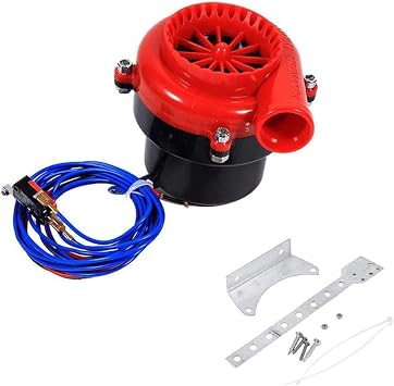 Car Fake Dump Electronic Turbo Blow Off Footer Valve Analog Sound Simulator Kit ABS Plastic