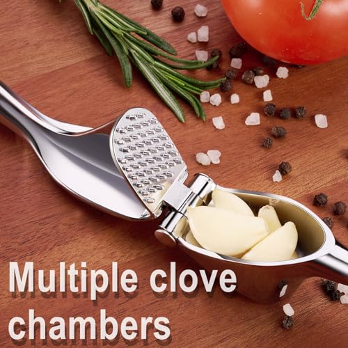Honsen Garlic Press Easy To Squeeze And Clean thumb #4