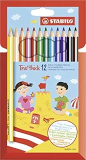 Kredka - STABILO Trio thick etui 12 kolorów