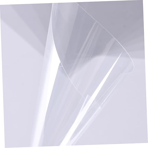 Miniatura 8 de NUOBESTY 10 hojas de plantilla en blanco de 4 mil, láminas de película PET transparente de 12 x 12 pulgadas para máquinas de corte, haz tu propia