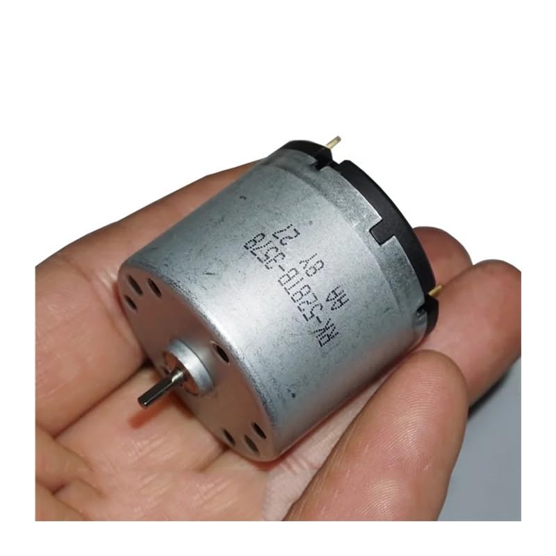 Moteur électronique DC 3V-5V 6800RPM micro-moteur rond de 32.8mm pour engrenage et pompe