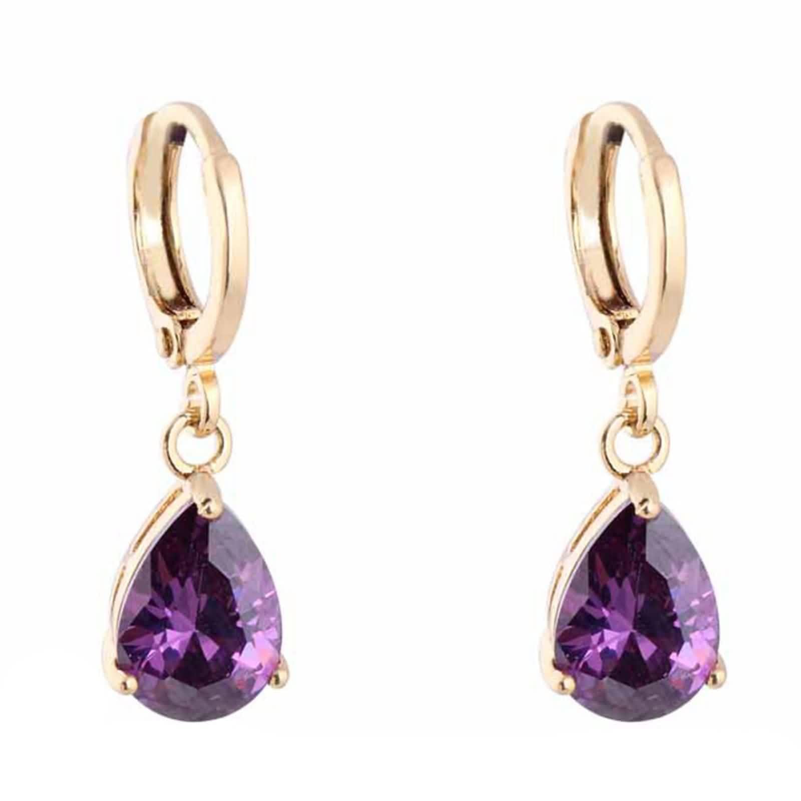 Pendientes vintage para mujer, oro Au375 de 9 quilates, verde oliva, granate, aro, pendientes de aro para mujer, pequeños de oro amarillo de 9 quilates