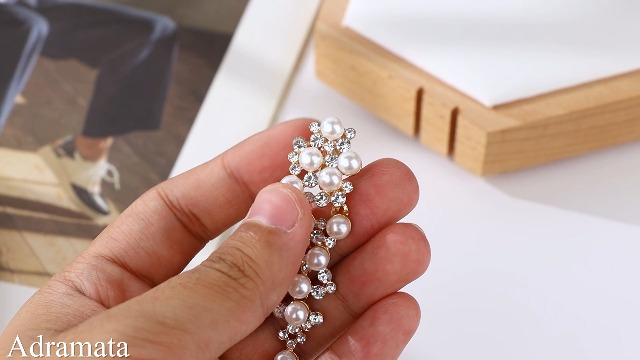 Adramata Set Orecchini Perla Donna – Placcati Oro 14K – Pendenti, Cerchio, Bottone, Goccia, Catena