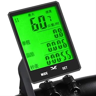 WDX- Bicycle Code Table Waterproof Odometer Riding Code Table Bicycle Wireless Code Table Accessories Speed measurement