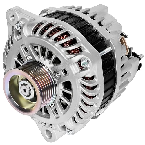 Image of SCITOO Alternator Fits for Nissan 350Z 07-09, 370Z 09-16, for Infiniti M35 09-10,for Q50 Q60 14-15,for Q70 QX50 QX70 14-16,for G37 08-13, V6 3.5L 3.7L, 150A High-output CW 7-Groove 11340 A003TJ1991