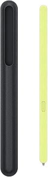 Galaxy Z Fold 6/5 S Pen Fold Edition Stylus Pen, Slim 1.5mm Pen Tip, 4,096 Pressure Levels for Samsung Galaxy Z Fold 5/6 5G Phones Pen+Case-Green