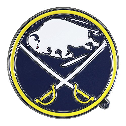 FANMATS NHL Buffalo Sabres Color Metal Emblem by FANMATS - Used condition - Image 2