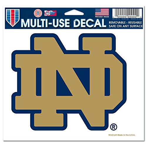 WinCraft NCAA Notre Dame Multi-Use Colored Decal, 5