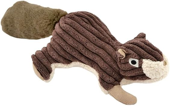 Tall Tails Classic Plush Squeaker Toy for Dogs, Squirrel