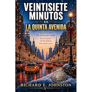 VEINTISIETE MINUTOS EN LA QUINTA AVENIDA Audiolibro Por Richard Johnston arte de portada