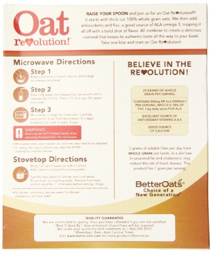 Better Oats Old Fashioned Thick And Hearty Instant Oatmeal, Maple And Brown Sugar, 15.1 Ounce #TOP2