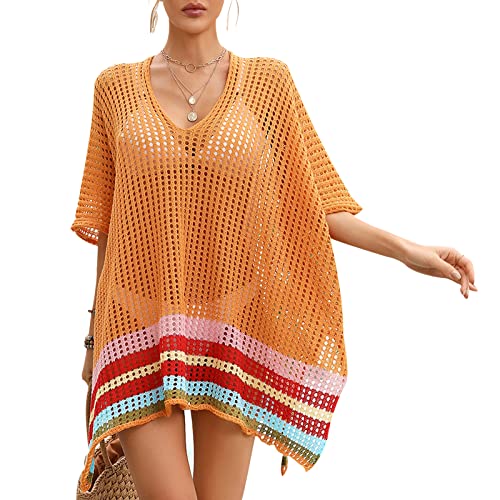 Maillot de bain coloré cover-up fluide et léger