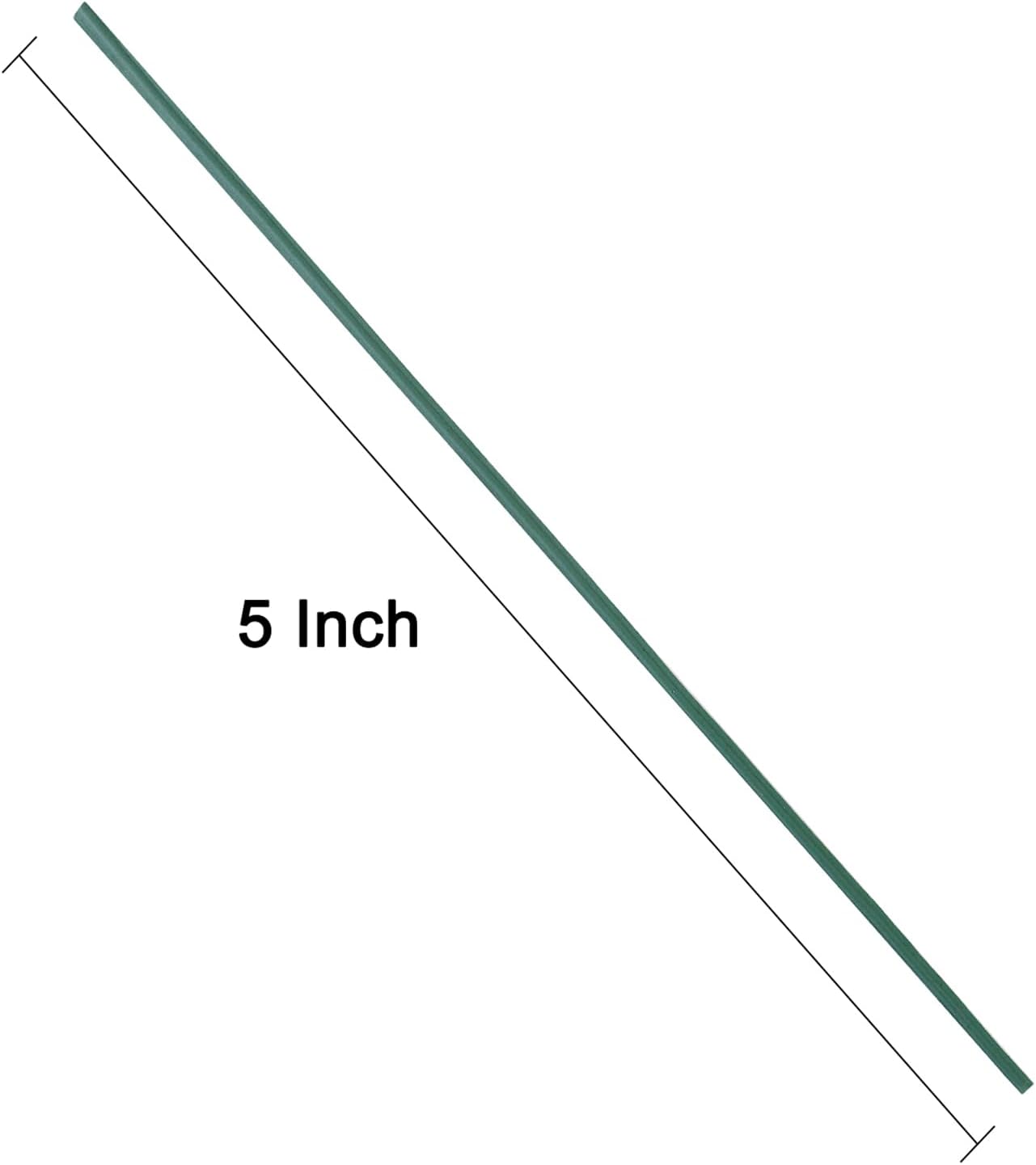 Tangyinrd 300 pcs 5 inch Blackish Green Plastic Twist Ties, Cable Ties, for Bags, Gardening Tools image 3