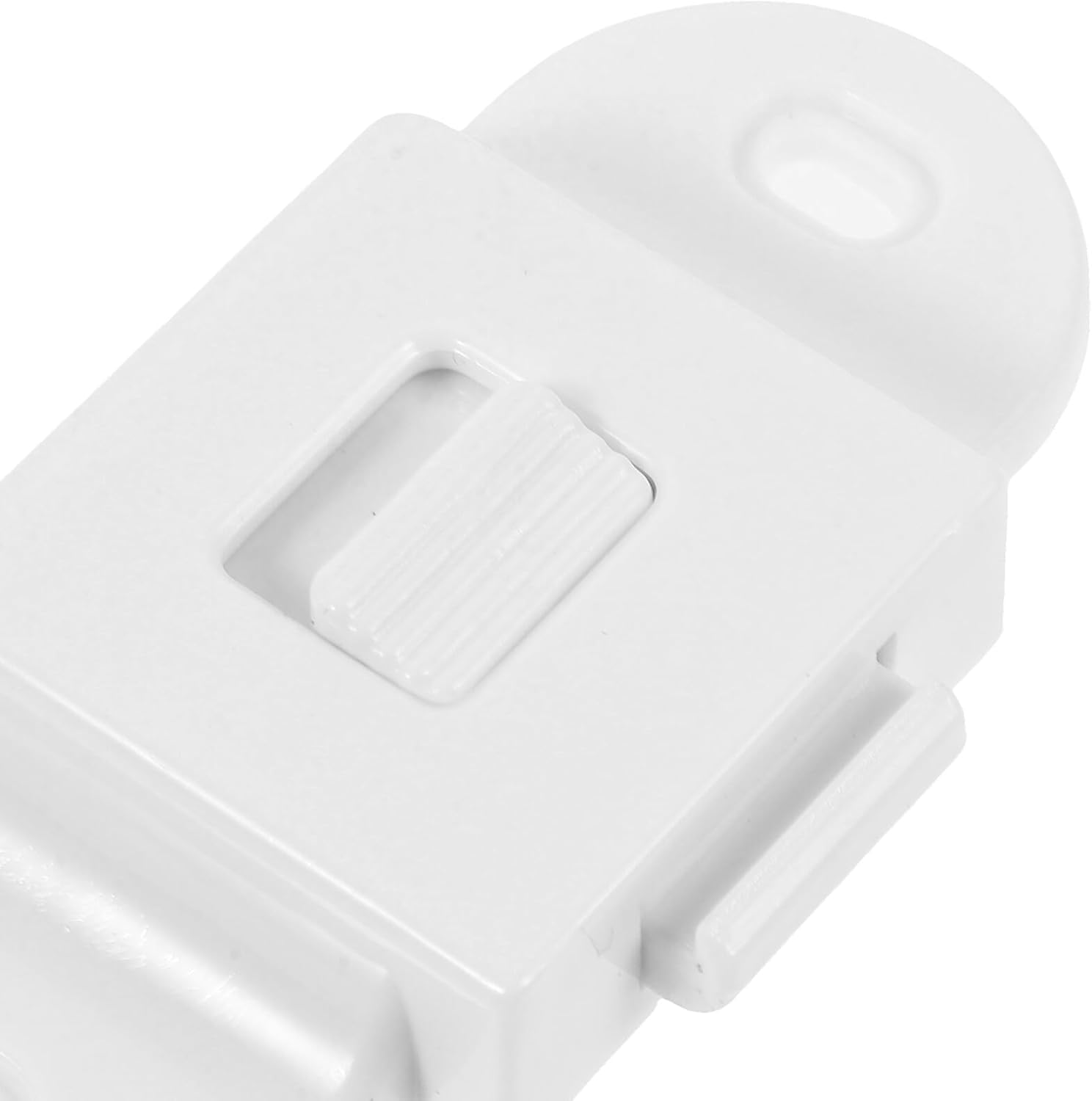 jojofuny Sliding Window Security Lock White Sliding Door Lock No-Drill Childproof Window Stopper for Home Office