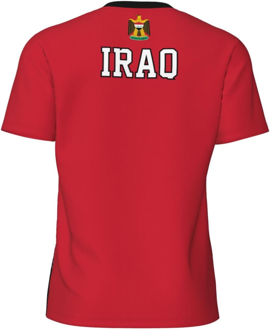 Iraq Flag Grain Sports Jersey Mesh T-Shirt 3D Print for Running Cycling Soccer Tennis Fitness Climbing Shirts