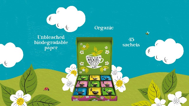 Amazon.com : Clipper Tea: Organic Herbal & Green Tea Set, Gift Box