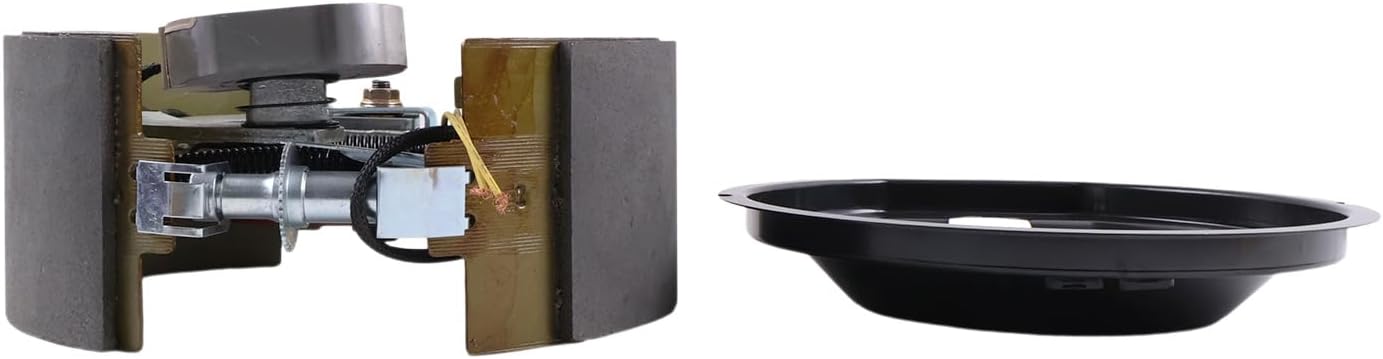 LH Electric Backing Plate Trailer Brake 12-1/4x5 12-15K 7-Bolt 4.5'' Center Hole 77-1212-1 K23-442-00 Compatible with Dexter