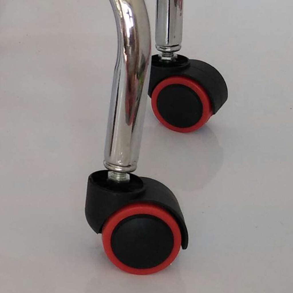 Sgabello girevole regolabile con ruote per manicure pedicure spa tatuaggio 5 colori altezza 32 cm